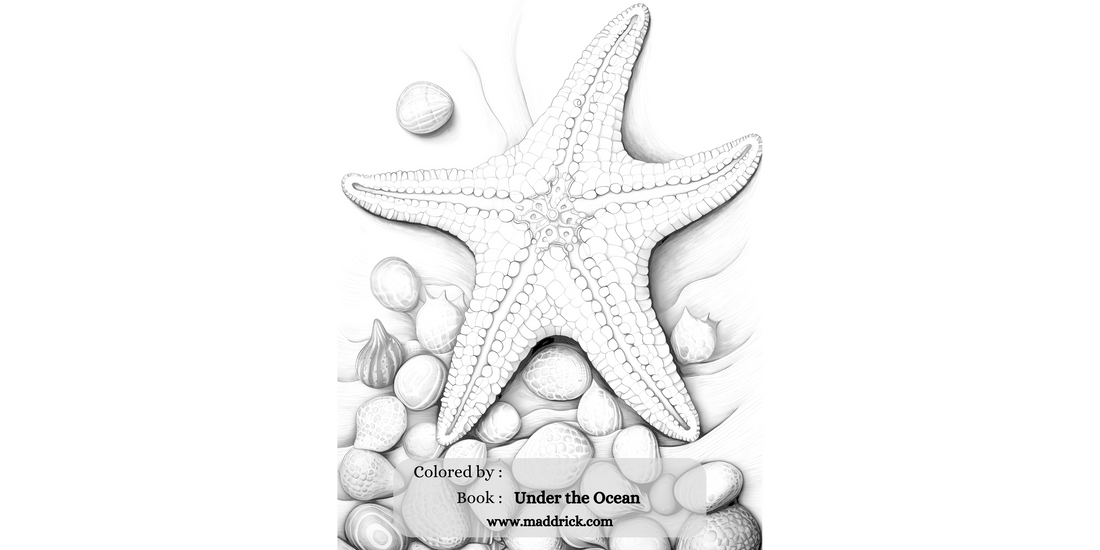 Under the Ocean coloring page - Maddrick