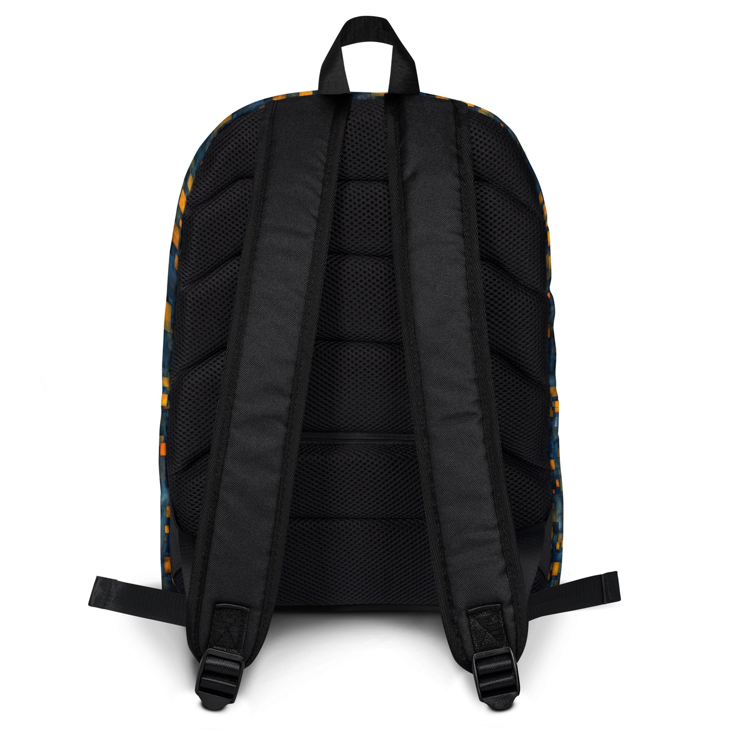 Industrial orange square Backpack