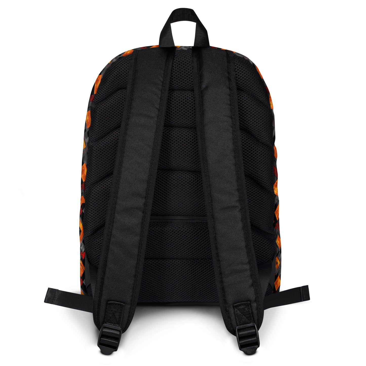 Industrial red and orange Backpack