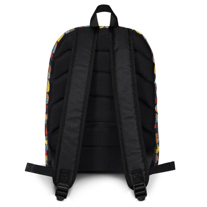 Circular patchwork Backpack