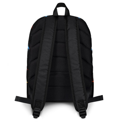 Colorful particles Backpack