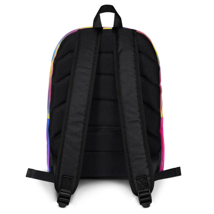 Rainbow colors smoke Backpack