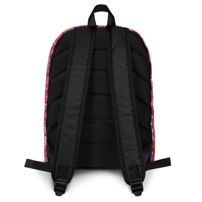 Pink heart candies Backpack