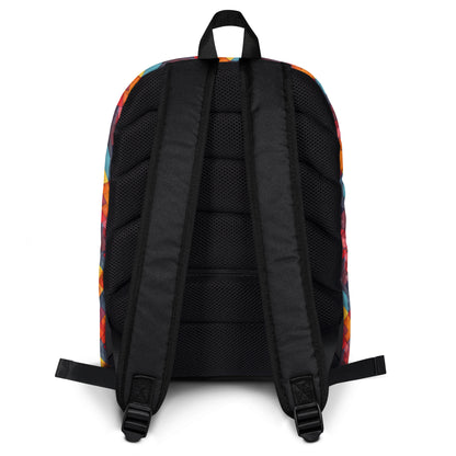 Colorful 3d blocks Backpack