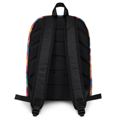 Rainbow geometry Backpack