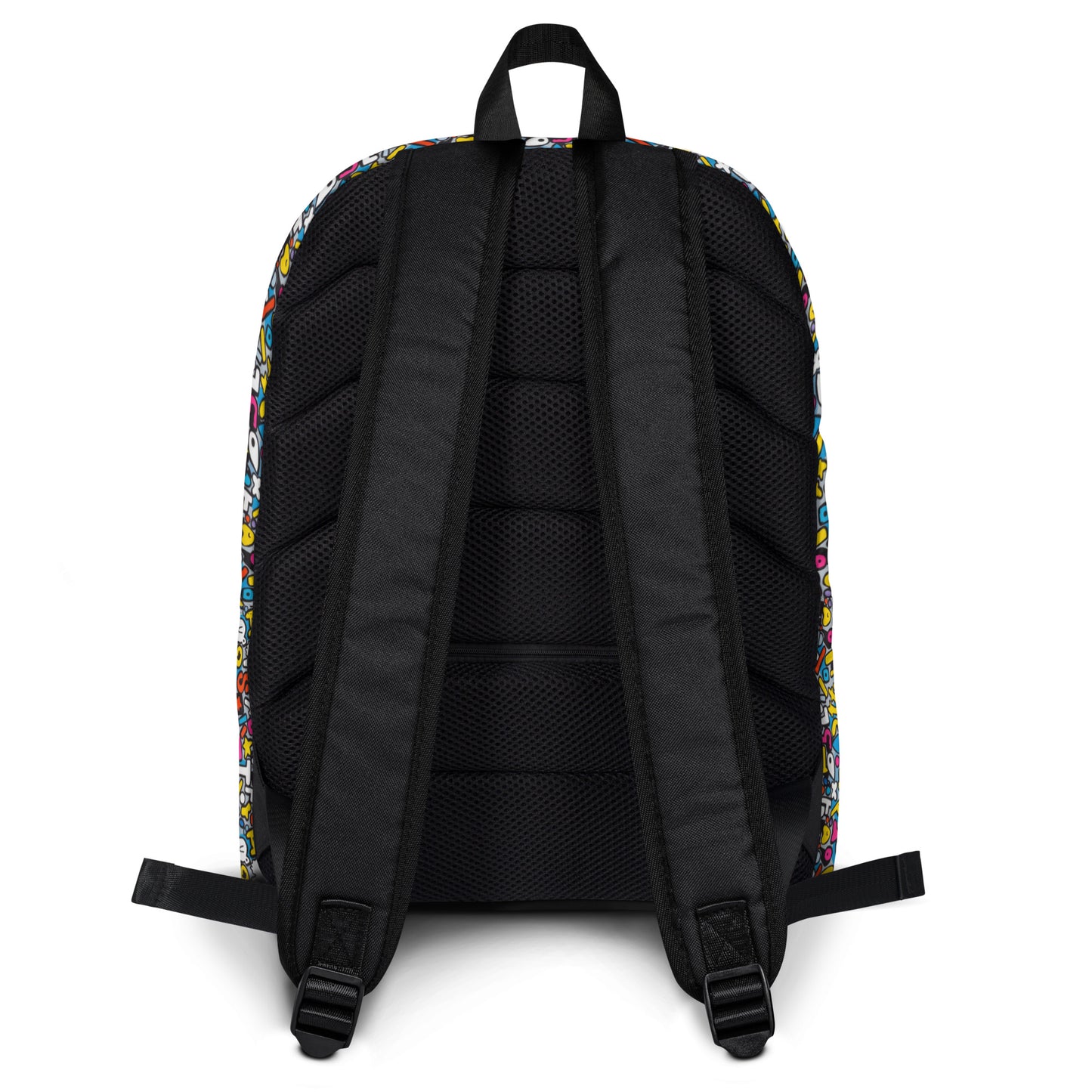 Cartoon graffiti urban Backpack