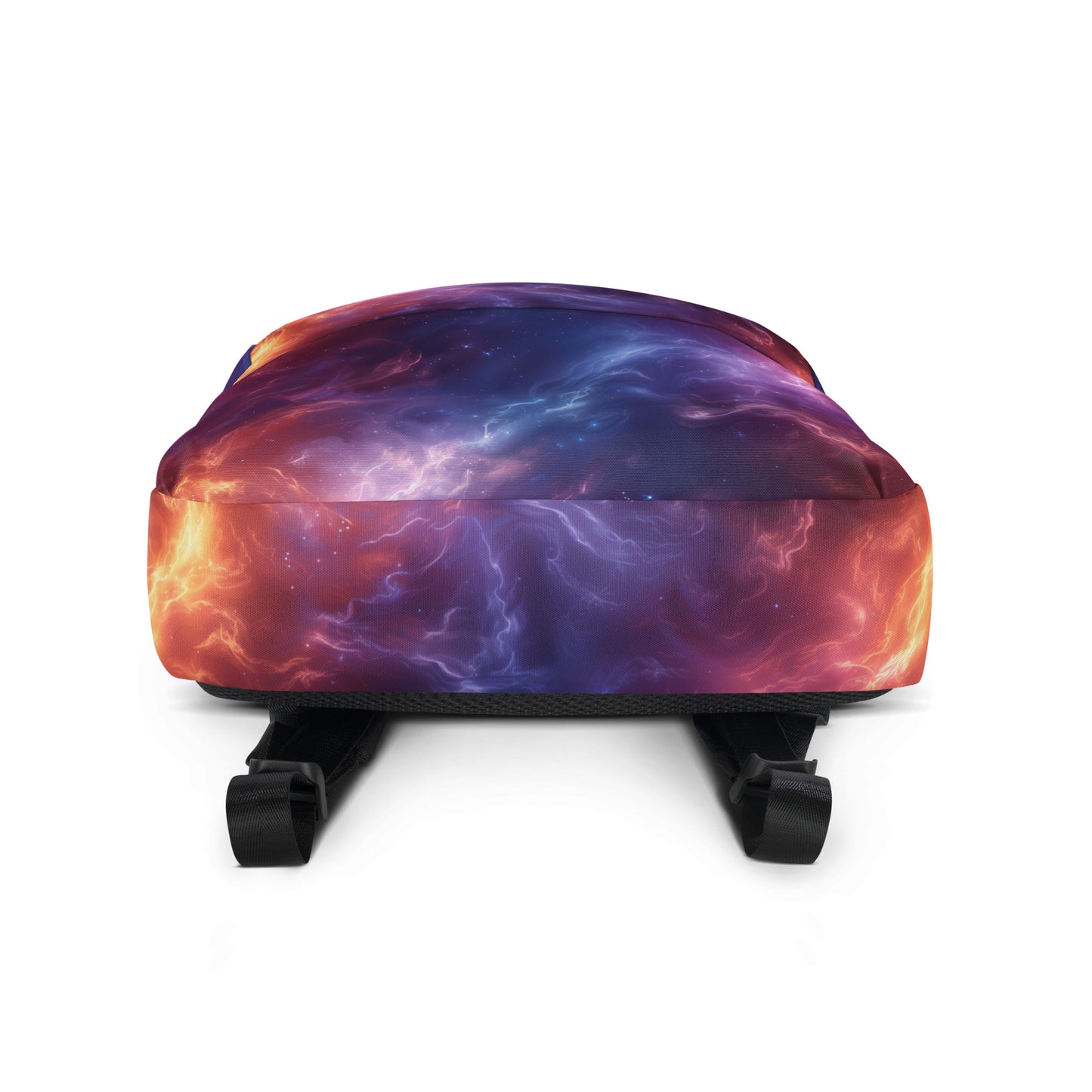 Fiery gas cloud in space Backpack