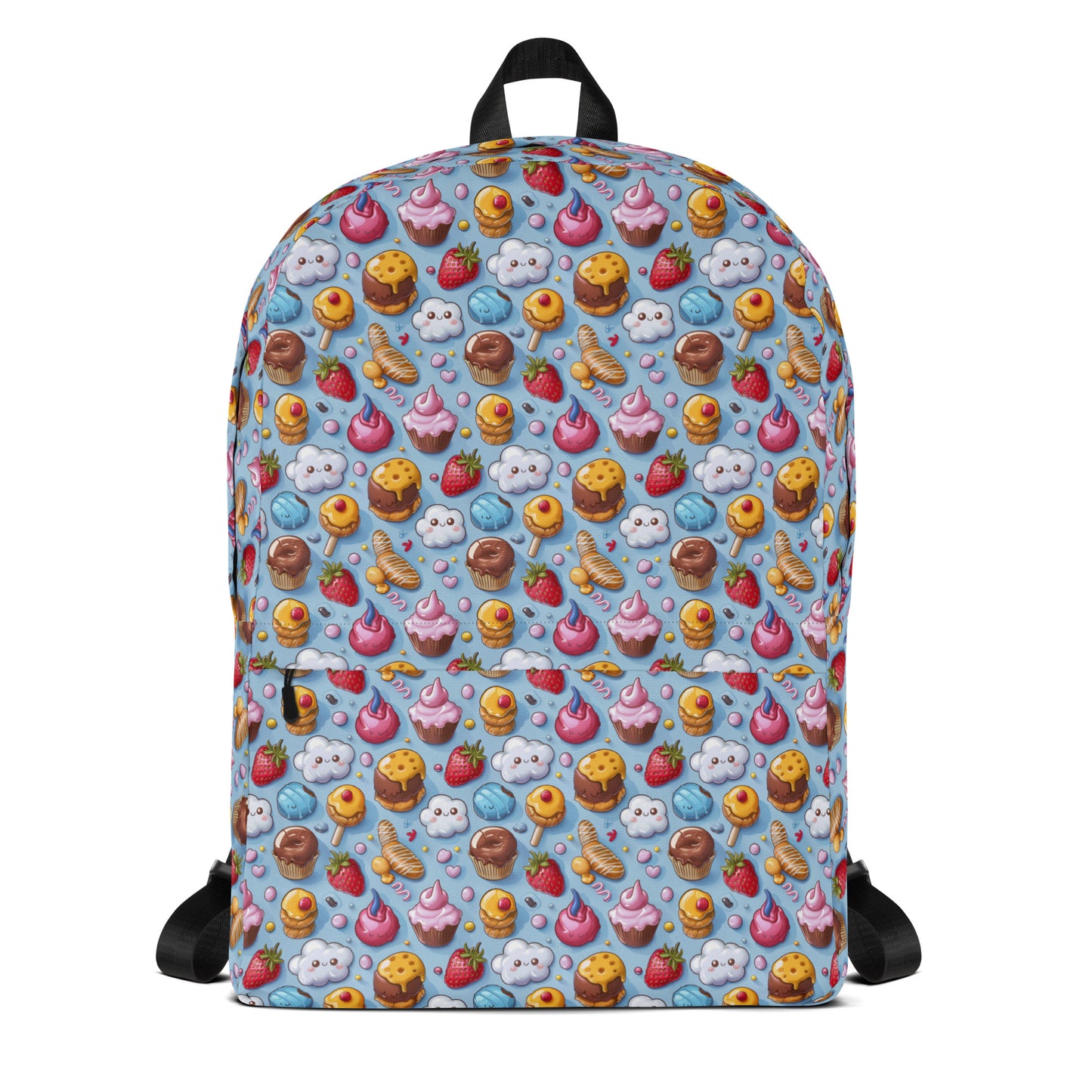 Kawaii desserts sky blue Backpack