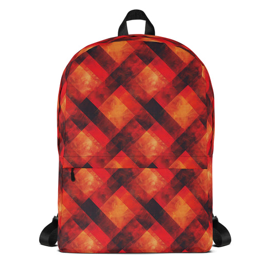 Fiery fence Backpack