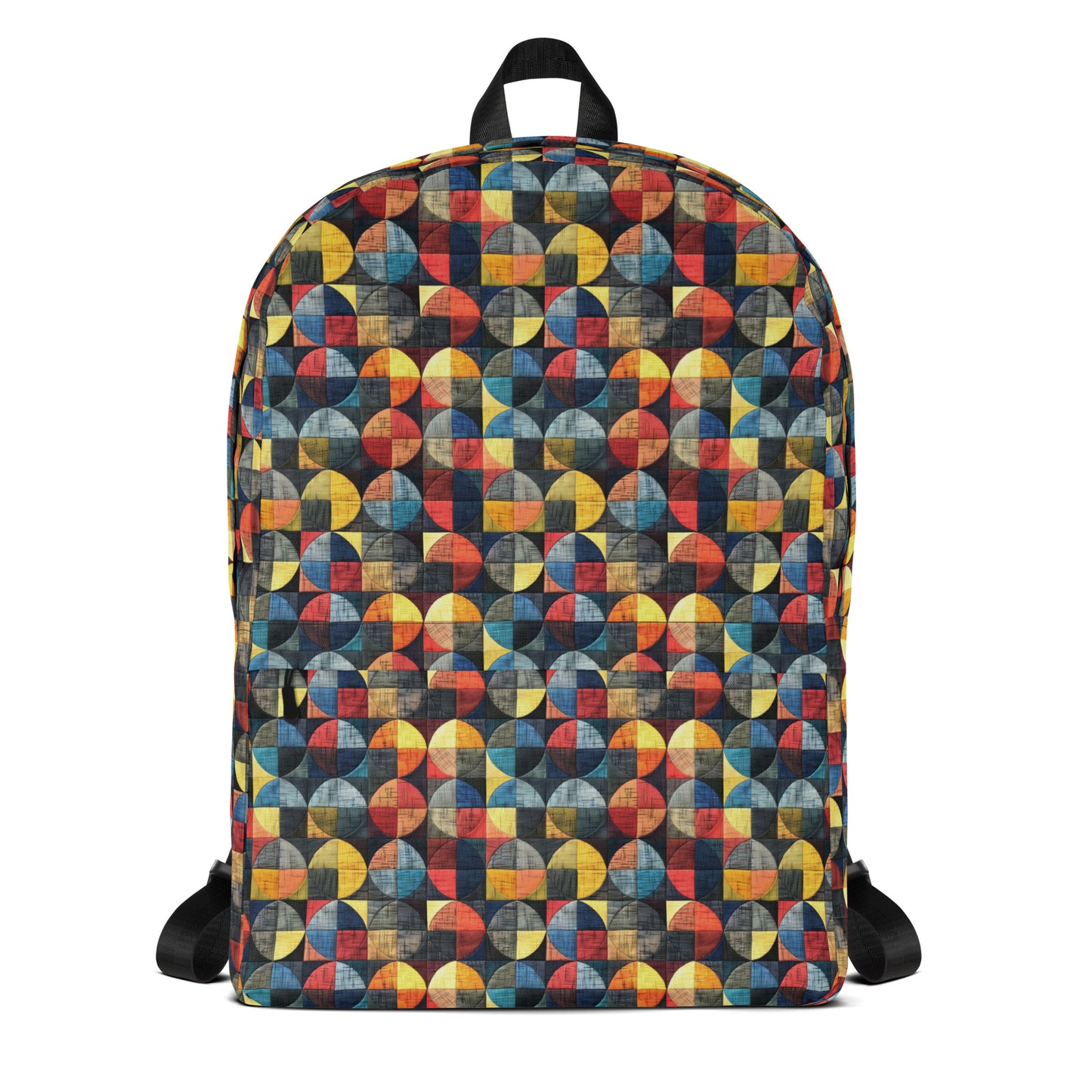 Circular patchwork Backpack