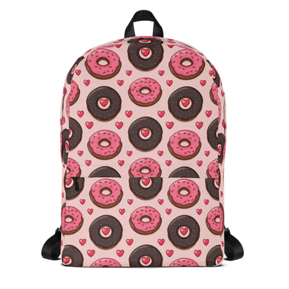 Pink love donuts Backpack