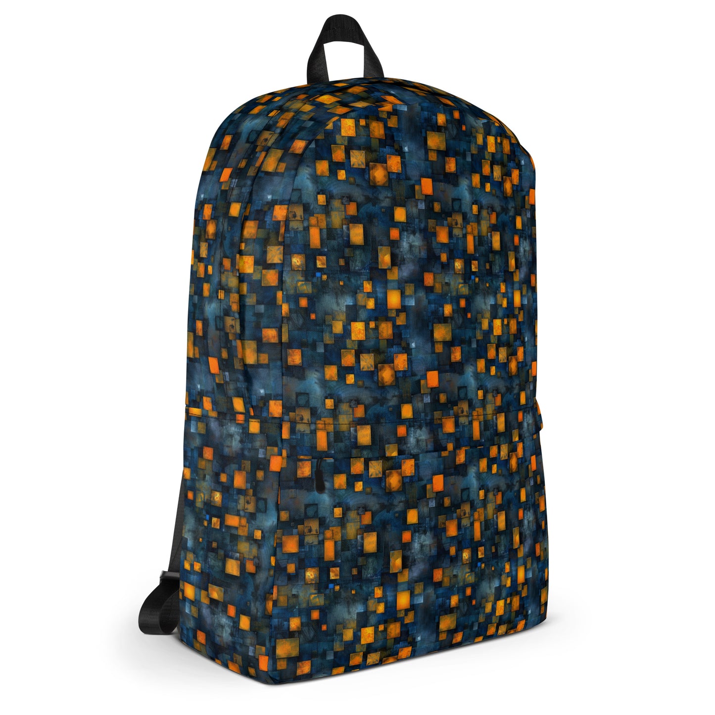 Industrial orange square Backpack