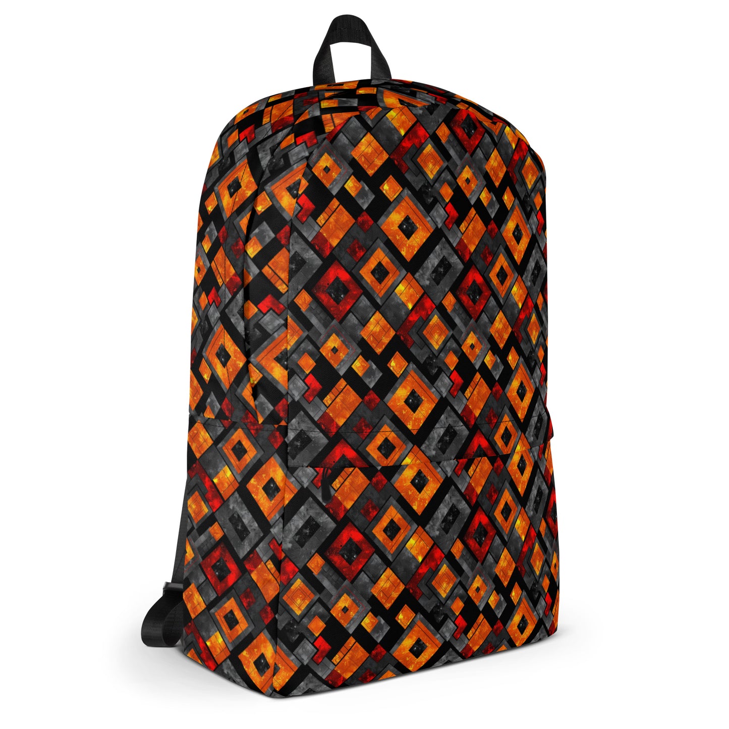 Industrial red and orange Backpack