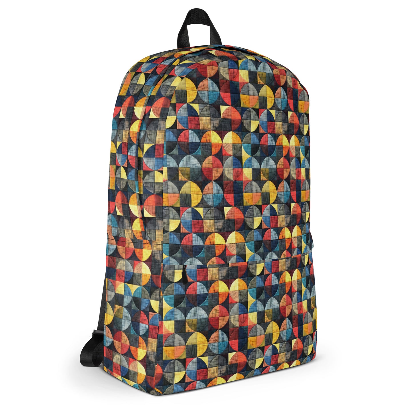 Circular patchwork Backpack