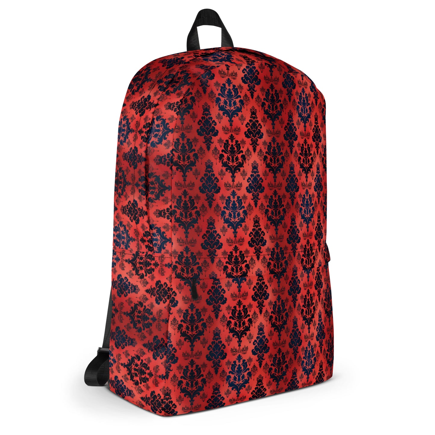 Gothic pattern red Backpack