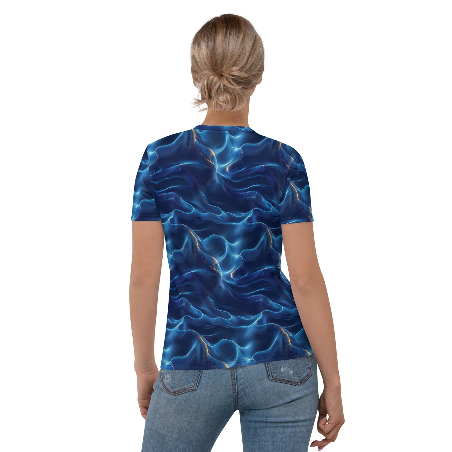 Deep blue waves Women's T-shirt