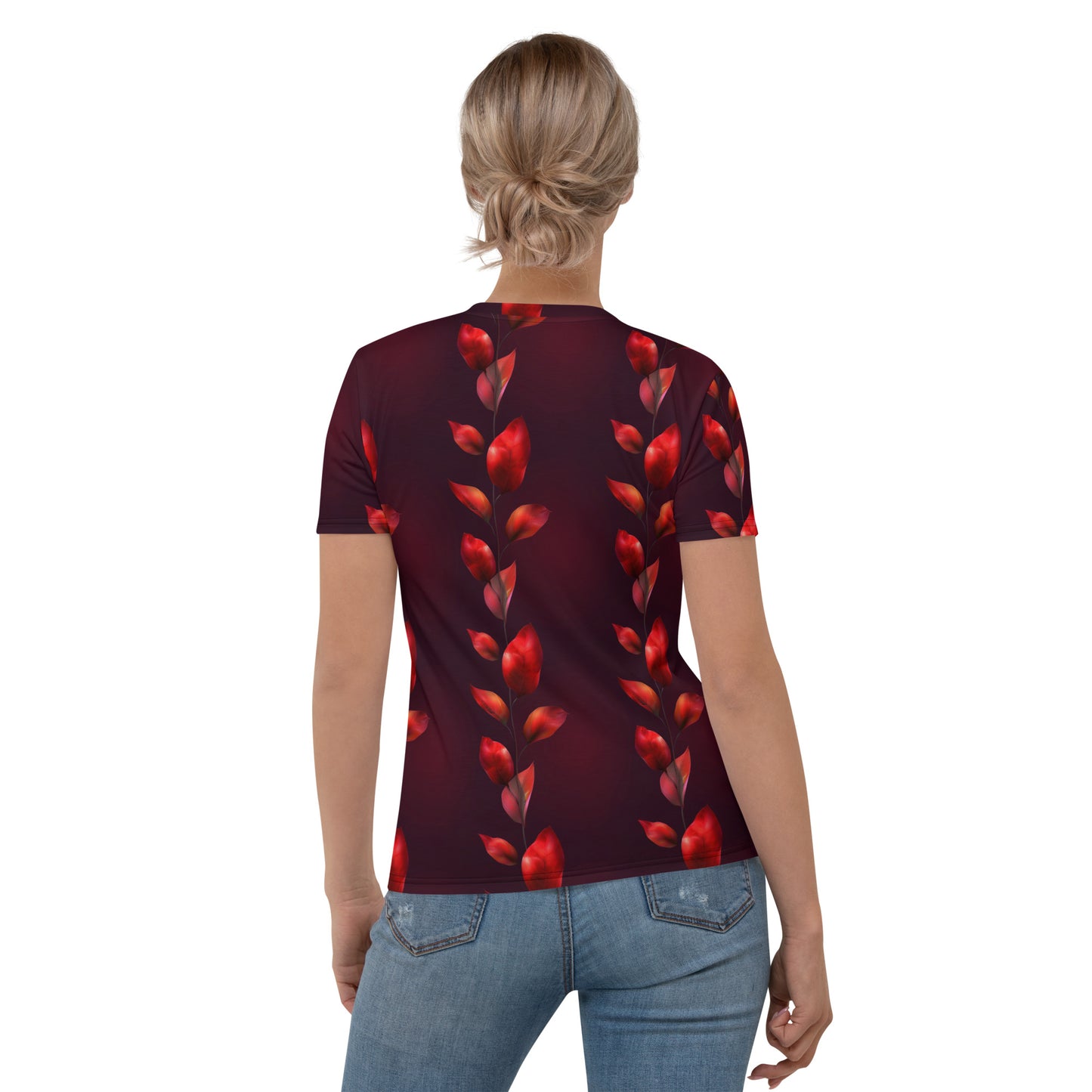 Scarlet flowers vines Women's T-shirt