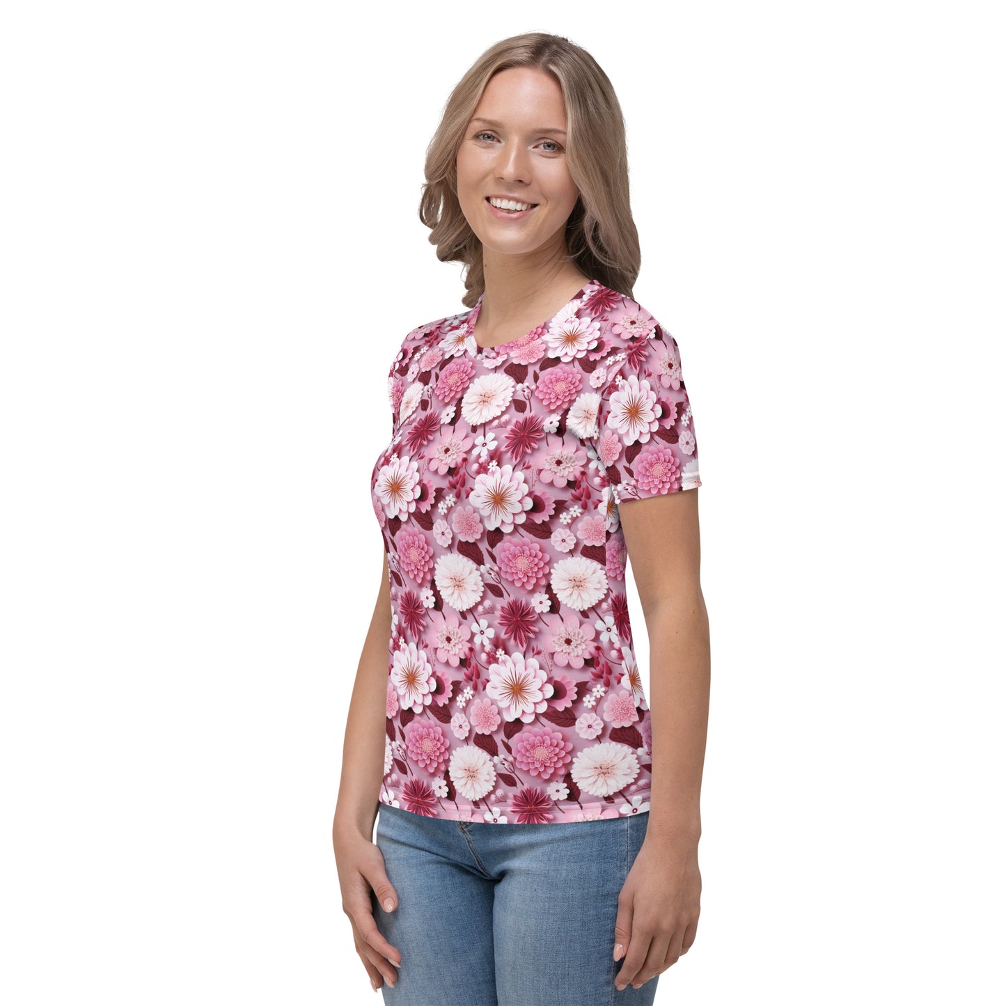 Lovely pink flowers Women's T-shirt