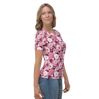 Lovely pink flowers Women's T-shirt