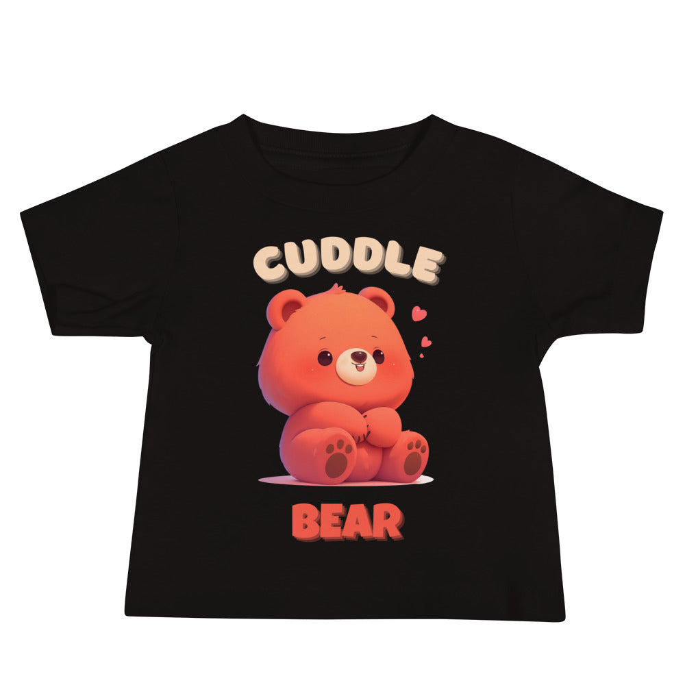 Cuddle bear loving Baby Jersey Short Sleeve Tee