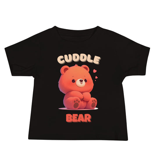 Cuddle bear loving Baby Jersey Short Sleeve Tee