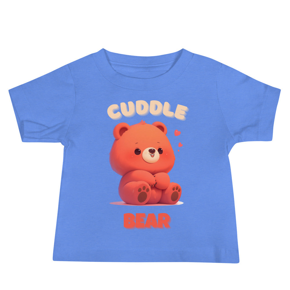 Cuddle bear loving Baby Jersey Short Sleeve Tee