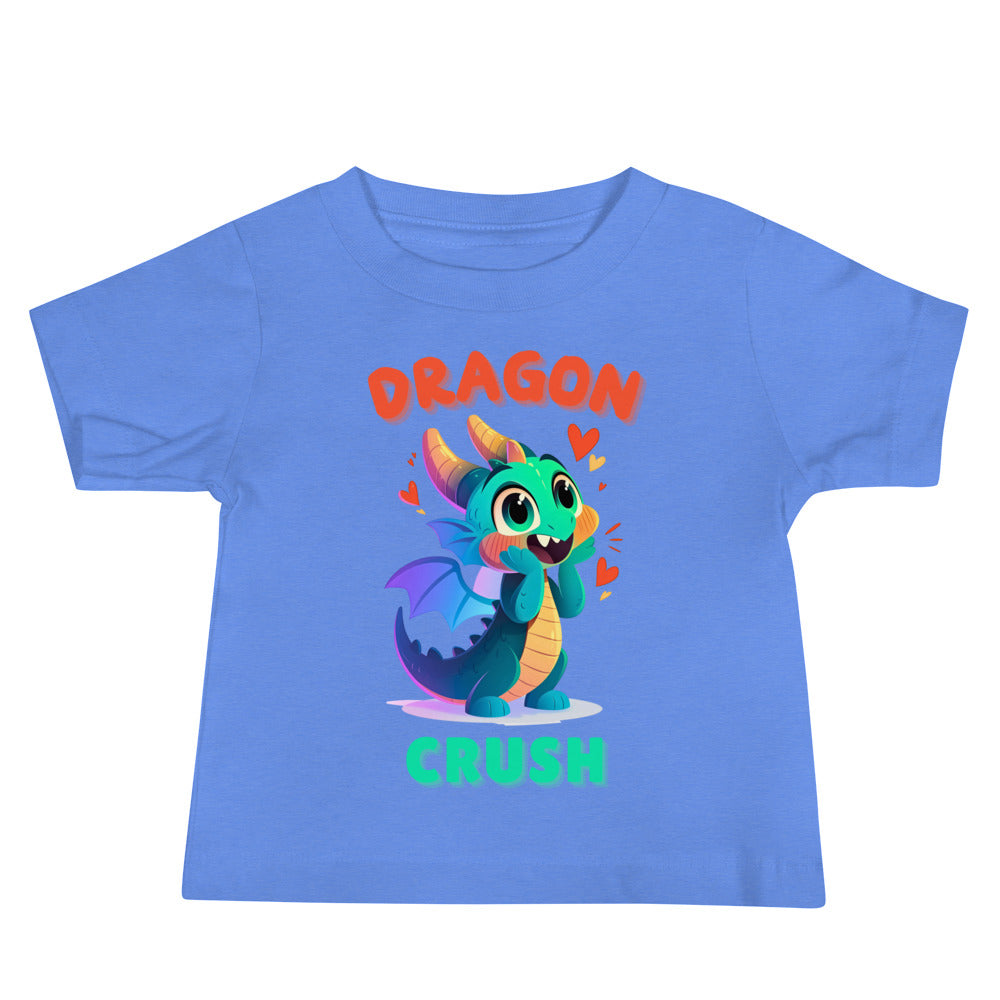 Dragon crush loving Baby Jersey Short Sleeve Tee