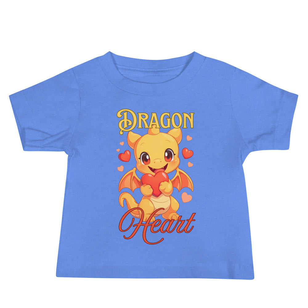 Dragon heart loving Baby Jersey Short Sleeve Tee