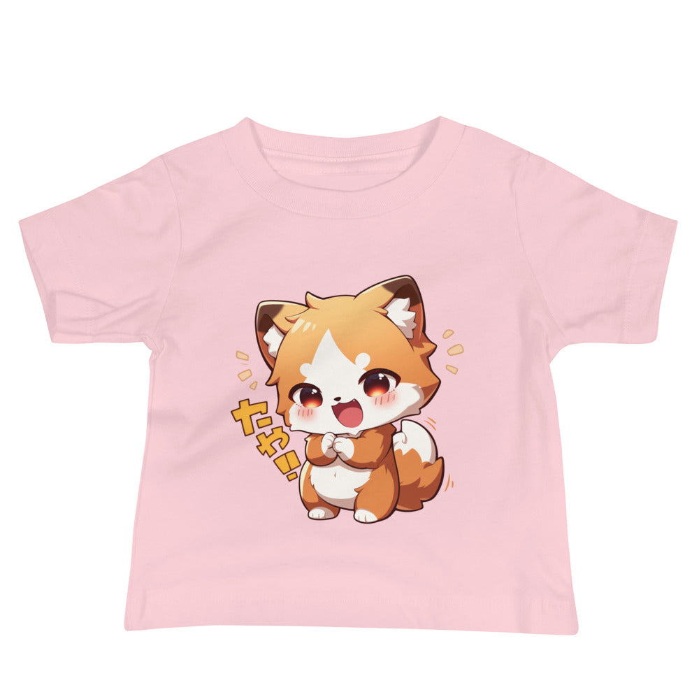 Cute little fox Baby Jersey Short Sleeve Tee