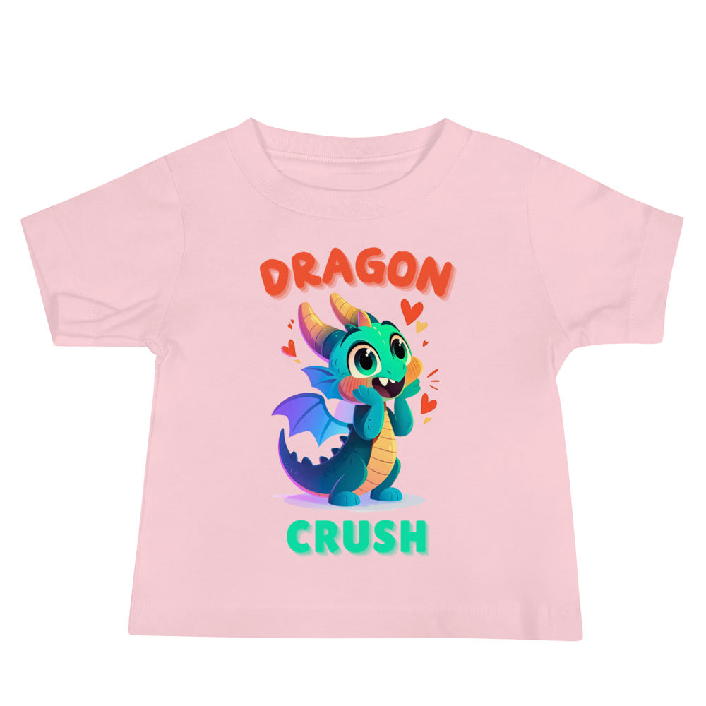 Dragon crush loving Baby Jersey Short Sleeve Tee