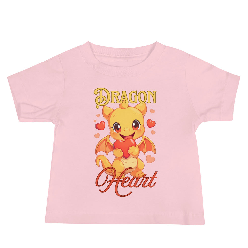 Dragon heart loving Baby Jersey Short Sleeve Tee