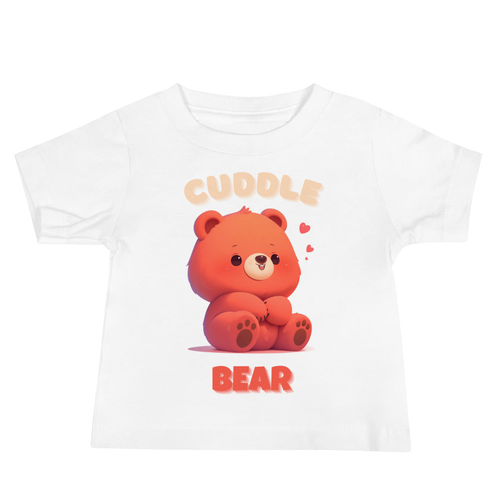 Cuddle bear loving Baby Jersey Short Sleeve Tee