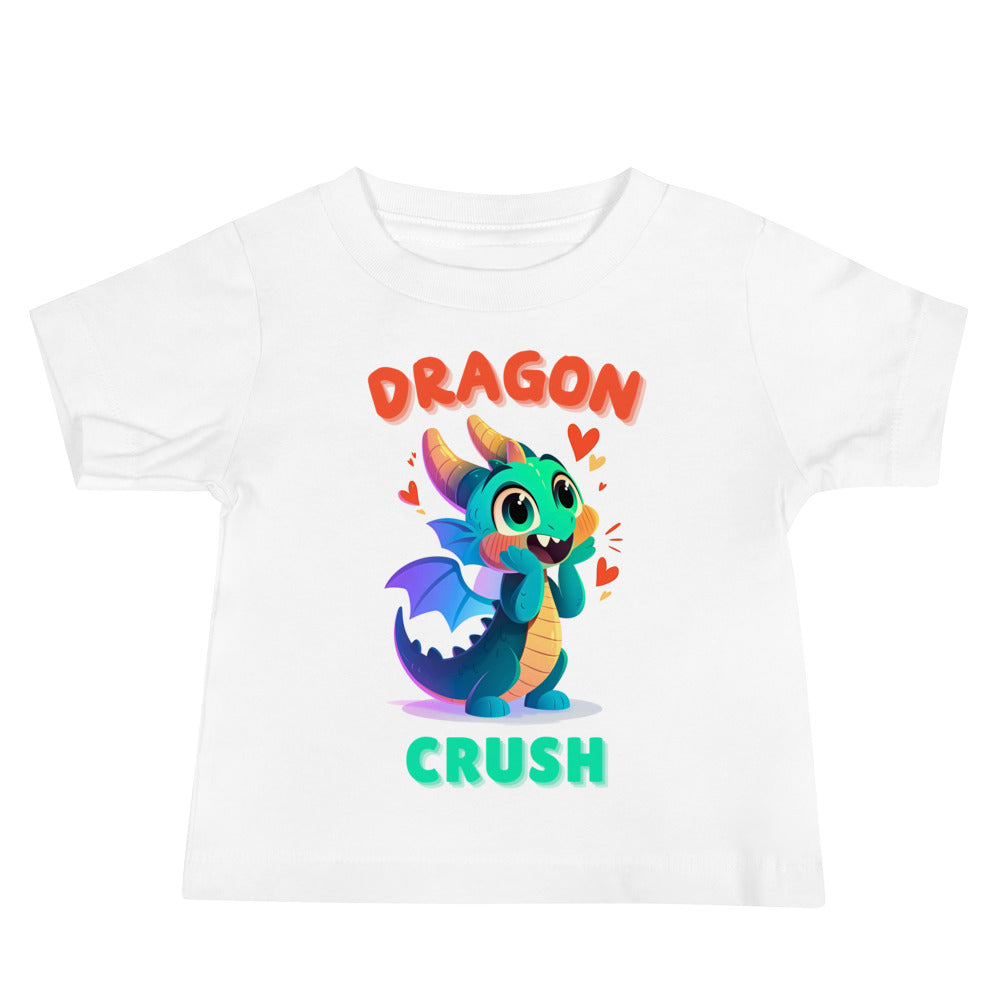 Dragon crush loving Baby Jersey Short Sleeve Tee