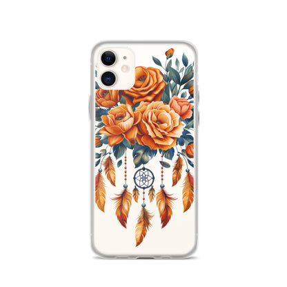 Roses dreamcatcher Clear Case for iPhone®