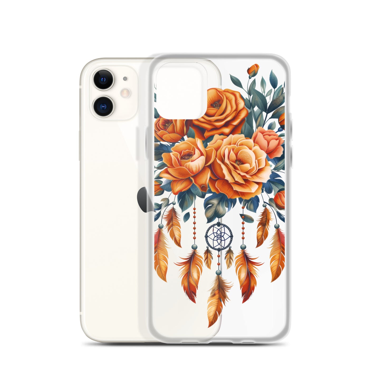 Roses dreamcatcher Clear Case for iPhone®