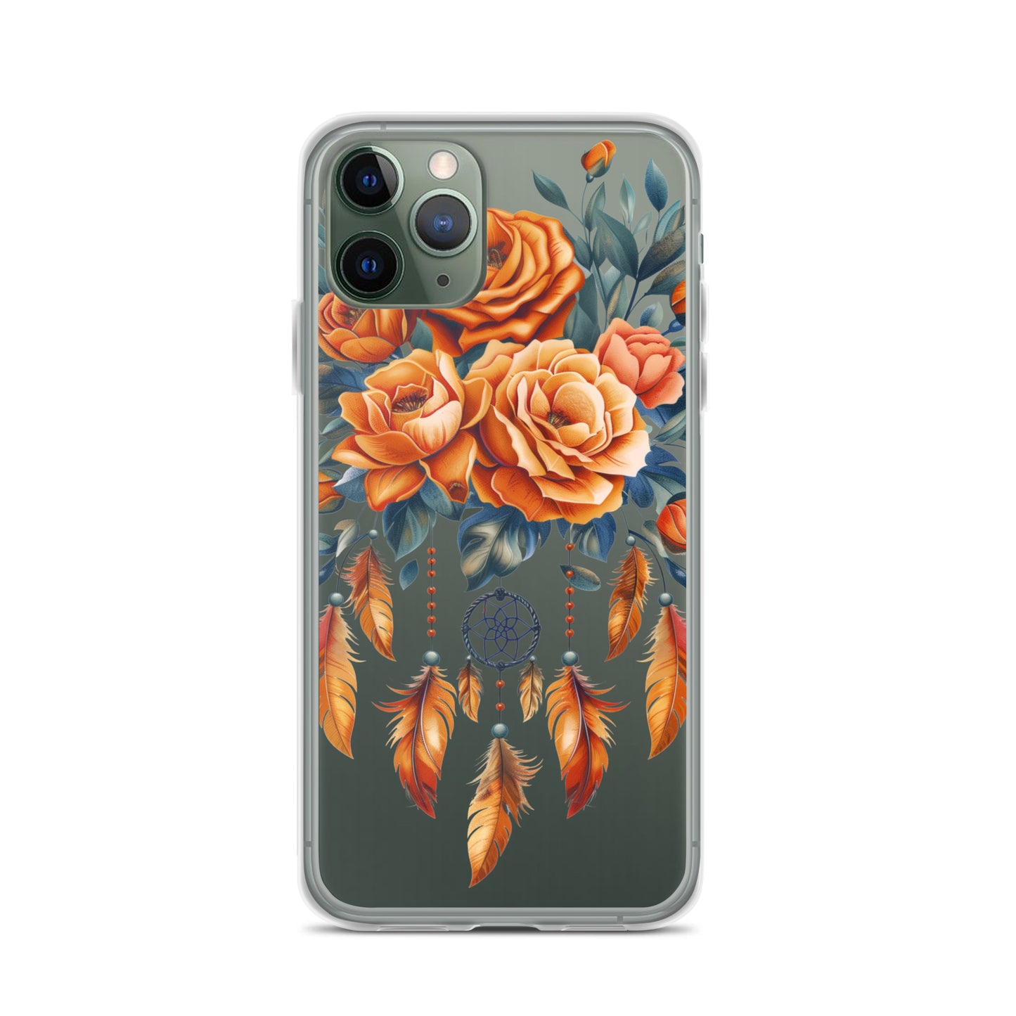 Roses dreamcatcher Clear Case for iPhone®