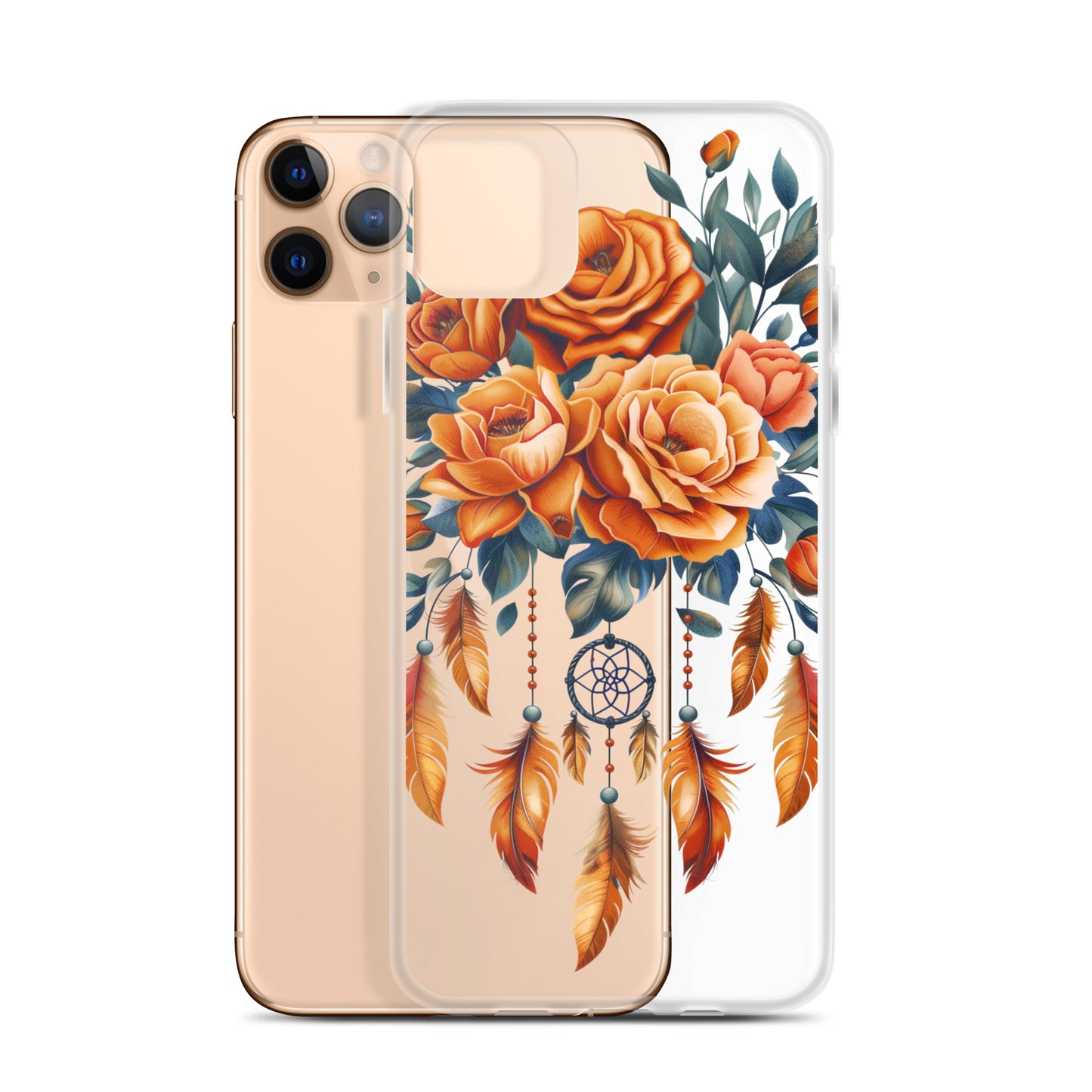 Roses dreamcatcher Clear Case for iPhone®