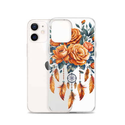 Roses dreamcatcher Clear Case for iPhone®