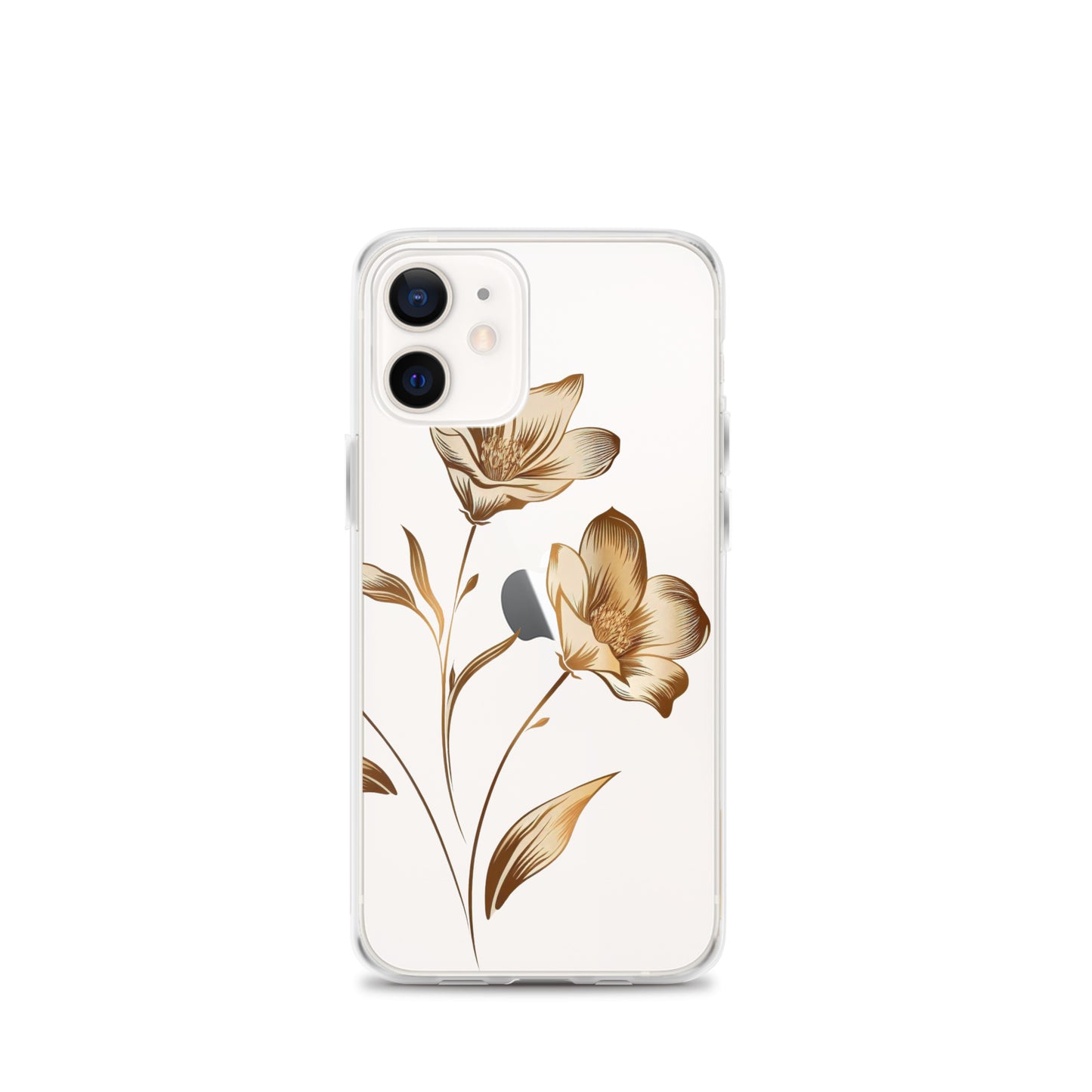 Golden flowers bunch Clear Case for iPhone®