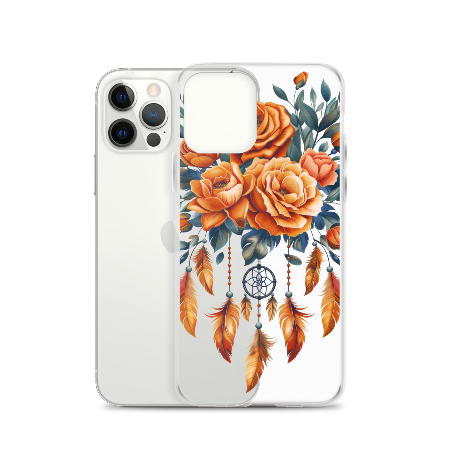 Roses dreamcatcher Clear Case for iPhone®