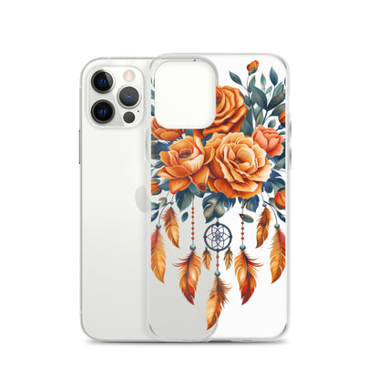 Roses dreamcatcher Clear Case for iPhone®