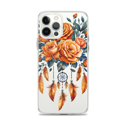 Roses dreamcatcher Clear Case for iPhone®