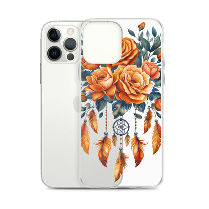 Roses dreamcatcher Clear Case for iPhone®