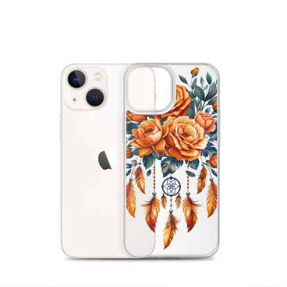 Roses dreamcatcher Clear Case for iPhone®