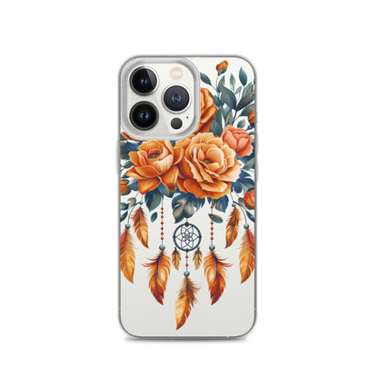 Roses dreamcatcher Clear Case for iPhone®