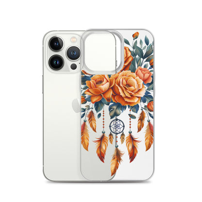 Roses dreamcatcher Clear Case for iPhone®