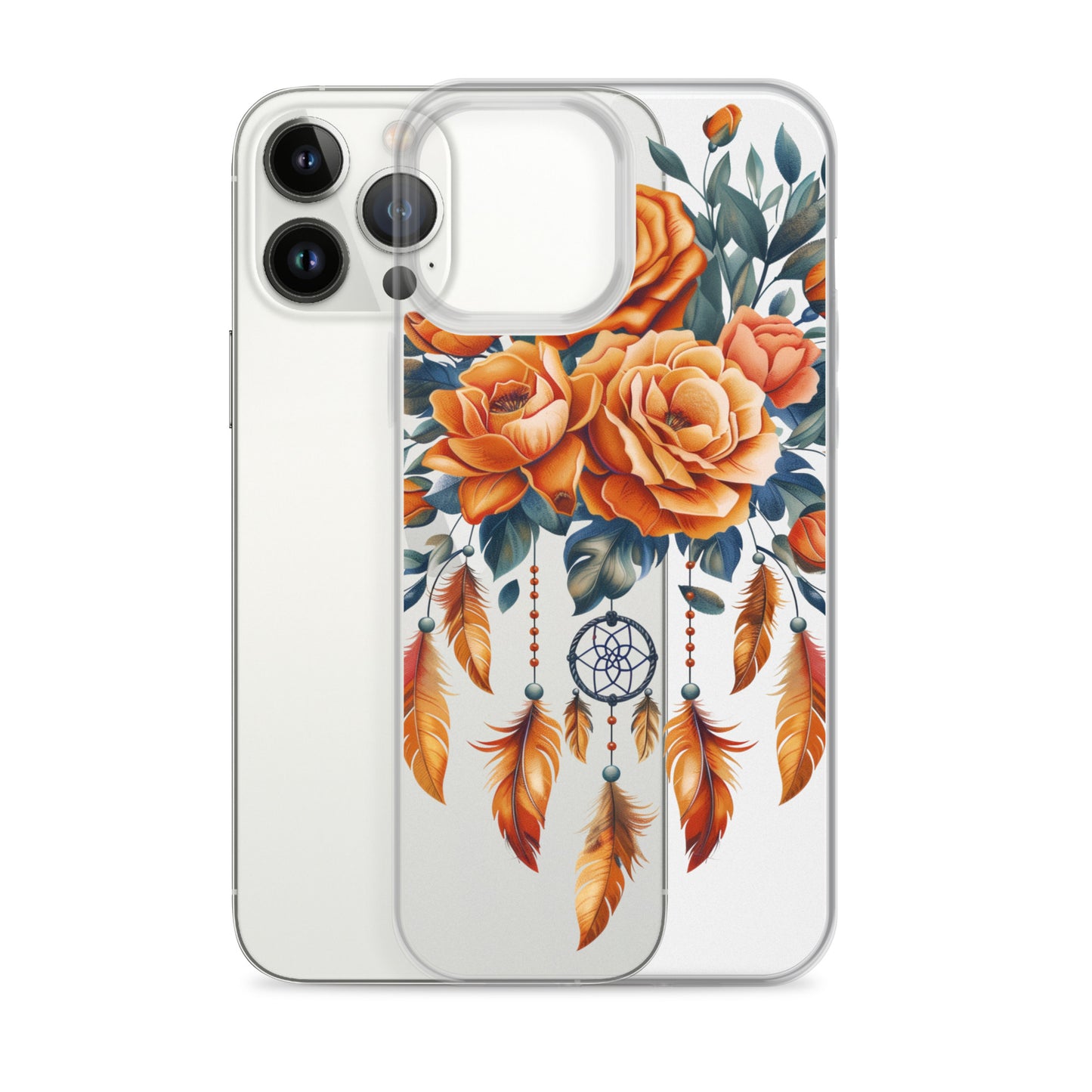 Roses dreamcatcher Clear Case for iPhone®