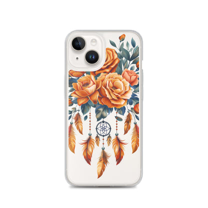 Roses dreamcatcher Clear Case for iPhone®