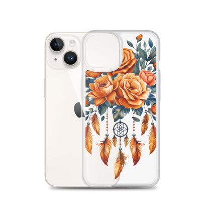 Roses dreamcatcher Clear Case for iPhone®