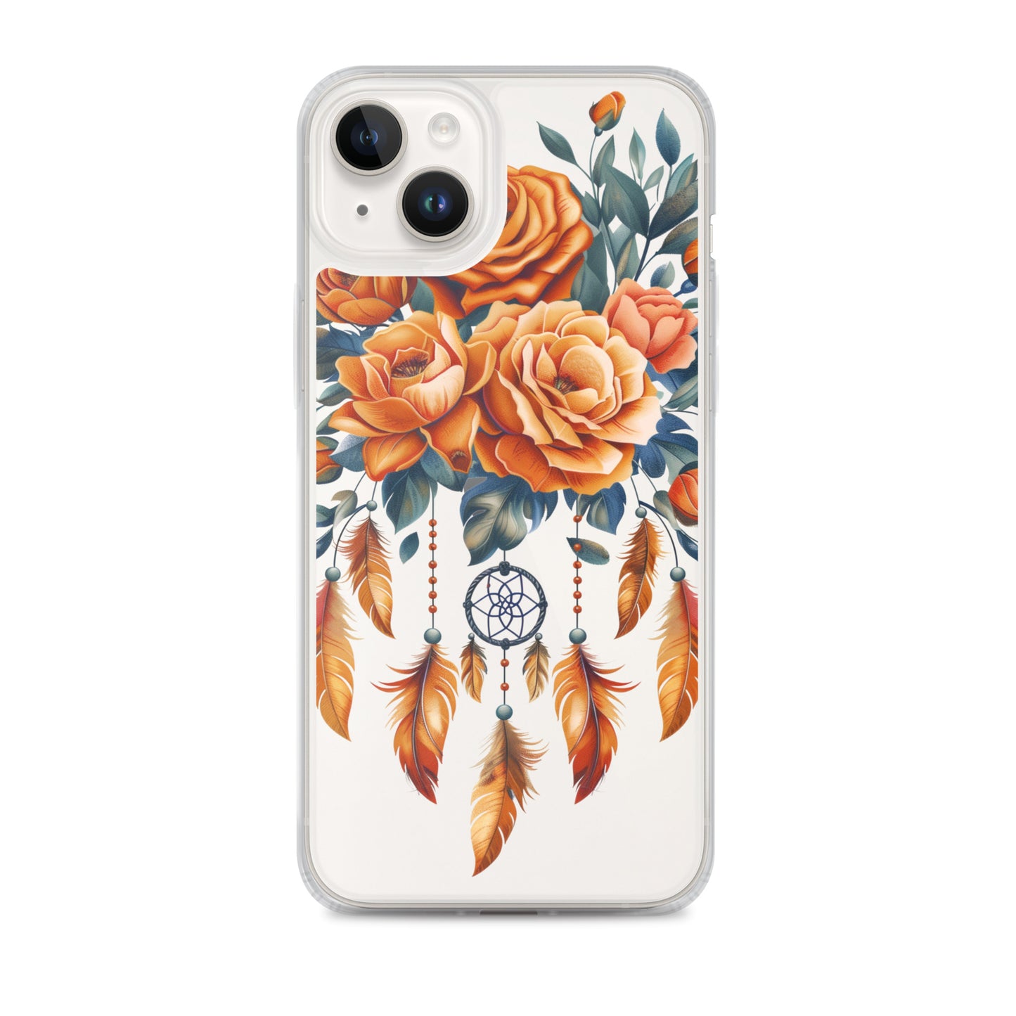 Roses dreamcatcher Clear Case for iPhone®